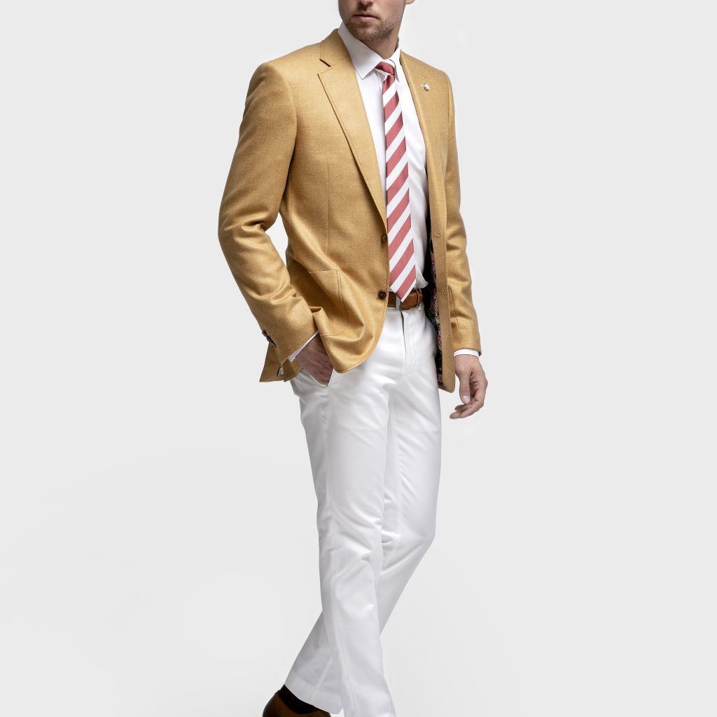 witte blazer heren
